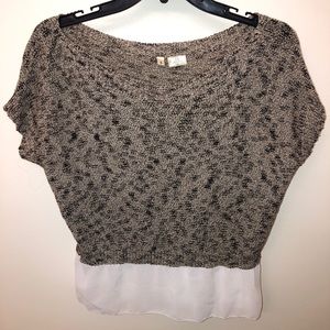 Anthropologie Moth Knit Top